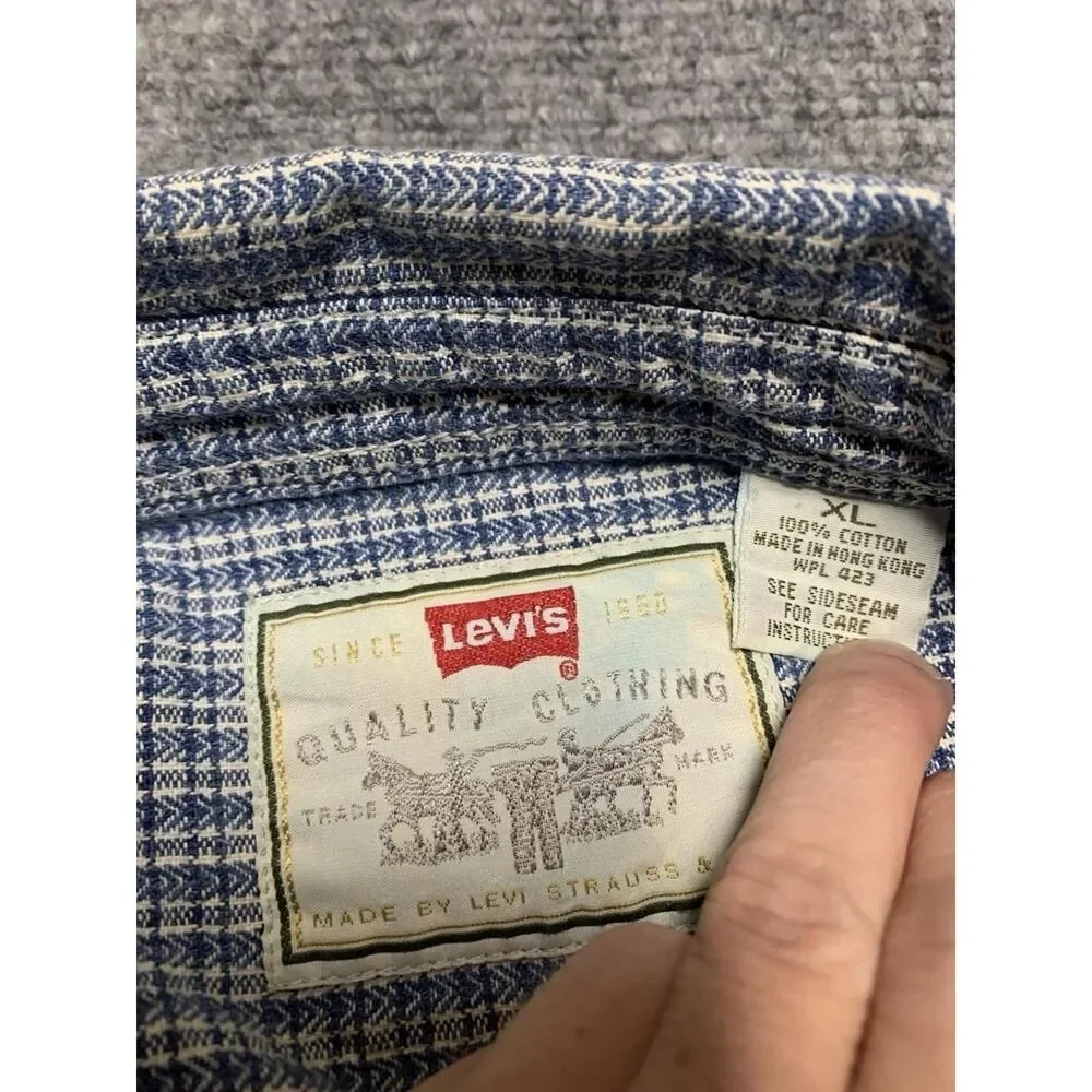 Levi-s Men's Blue Shirt